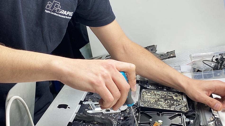 Reparar iMac carpeta interrogacion